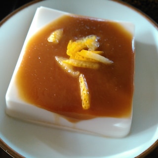 柚子味噌豆腐
